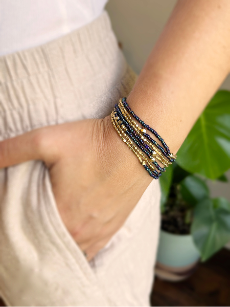 "Fear Not, The Grace of God Is Sufficient" Message Bracelet